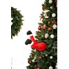 Mr. Christmas Indoor Animated Christmas Kickers 16"-Santa Holiday Decoration, inch,