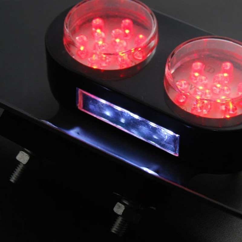 Szmsy Motorcycle Tail Light Plastic Metal Material Bike Light Lamp