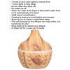 300ml Wood Grain Aroma Diffuser USB Air Purification Aromatherapy Humidifier