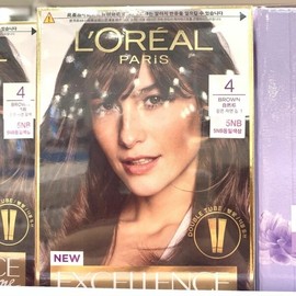 Excellent Duo Hair Dye 2 Pack (W6F2B63) - Color: No. 5 Natural Brown / 엑셀랑스듀오 염색약 2팩 (W6F2B63) - 색상:5호 자연갈색