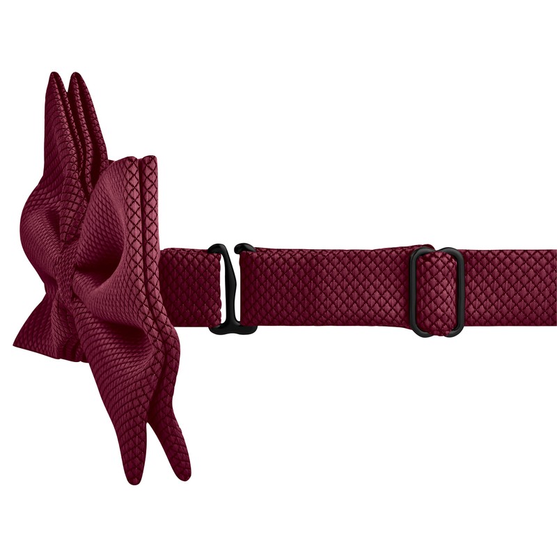 BomGuard Mens Adjustable Bow Tie Pre-Tied with Hook Closure, Suit