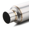 LCGP 2.5'' Inlet & Outlet Universal Muffler, 11.5'' Overall Length