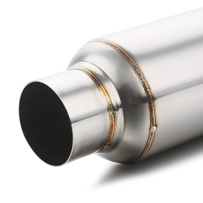 LCGP 2.5'' Inlet & Outlet Universal Muffler, 11.5'' Overall Length