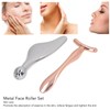 2pcs Metal Face Roller Set Zinc Alloy Facial Roller Massager