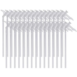 Newflager Spray Foam Replacement Tubes Nozzle, Gap Filling Insulating Foam Spray, Replacement Tube for DIY Spray Foam (Pack of 30)