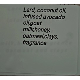 100% Pure (1 Bar) Appalachian Handmade Natural Soap , Made with Goat Milk