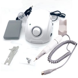 Tazrigo 210 Electric Nail Drill Micro Motor & SDE-H20N 2.35mm Handpiece Set Manicure Pedicure Nail File Bit Nail Art Equipment