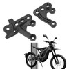 Motorcycle Foot Pegs Bracket Set Metal Construction Stable High Strength