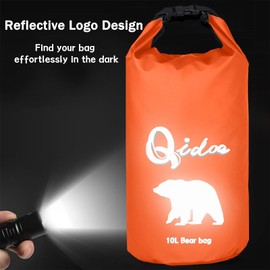 Bear Food Bag for Camping Ultralight Food Bag Hanging System 10 L Waterproof Bear Bag Pulley Systems Includes Waterproof Bear Bag, Nylon Ropes, Hooks for Camping Backpacking