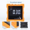 IP54 Angle Finder 4x90° LCD Digital Display 4 Side Strong
