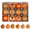 Hggzeg 12pcs Christmas Tree Baubles, Christmas Balls Decoration Christmas Tree