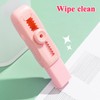M&G 4+1 Pack Rubber Pink Erasers Sliding Retractable Eraser, Soft