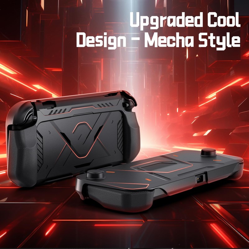 Switch 2 Case for 2 2025，Hard Mecha Style Drop Resistant