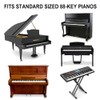 Removable Piano Key Stickers Note Labels for 88 Key Full