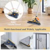 Baseboard Cleaner Tool with 78" Long Handle, 5-in-1 Wall Mop