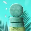 Vegan Solid Shampoo Bar for Oily Hair and Scalp Fruity Floral Scent 2ea