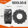 HALBERD Set of 2 18x9.50-8 Lawn Mower Tires 4PR Tractor