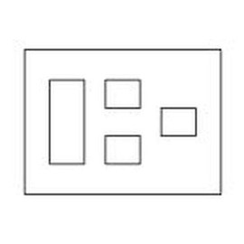 Panasonic WTF8086F Wide 21-Outlet for P6 Cos (3+2+1