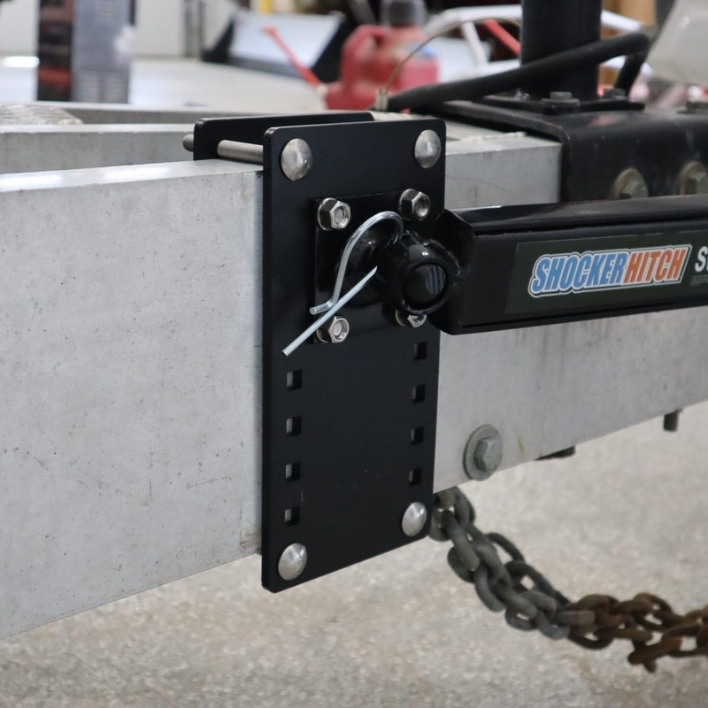 Shocker Clamp on Trailer Frame Mount Bracket Kit for Sway