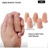 Sndperiexam 5Pcs Magic Trick Fingers, Fake Thumb Tips, Stage Show