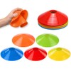 20 Pcs Agility Field Cones, Soccer Markers Disc with Net
