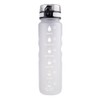 Oasis Tritan Motivational Sports Bottle 1 Litre - White