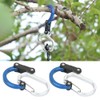 2-Piece Aluminium Carabiner Hook Outdoor Multifunctional Quick Release Outer Buckle