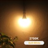 Qualilux Dusk to Dawn Light Bulbs 850LM, 60W Equivalent, Soft