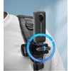 Insta360 X4/ONE X3/ONE X2/Ace Pro/Gopro Series 360 Rotating Backpack Clip