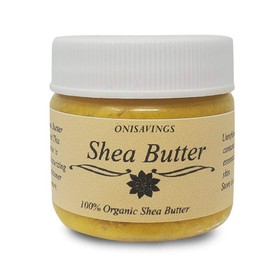 Onisavings Shea Butter Organic Creamy Pure Raw Unrefined African Shea, Skin Nourishment,Eczema, Stretch Marks For Face Body and Hair Travel Size by Romeriza (4, SHEA B WHITE)