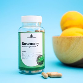 Nature Restore Rosemary Extract Supplement, Standardized to 20 Percent Carnosic Acid, 90 Capsules, Manufactured in USA, Non GMO, Gluten Free