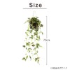 Kugusa Fake Green Hanging Artificial House Plant Wall Hanging Hanging