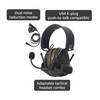 JinBling Tactical Headset with ptt,Z-Tactical C2 Airsoft Headset with U94-KEN