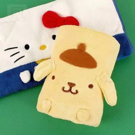 스토어-소유 폼폼푸린 헤어 드라이 타월 극세사헤어타월 Store-owned Pom Pom Purin Hair Dry Towel Microfiber Hair Towel