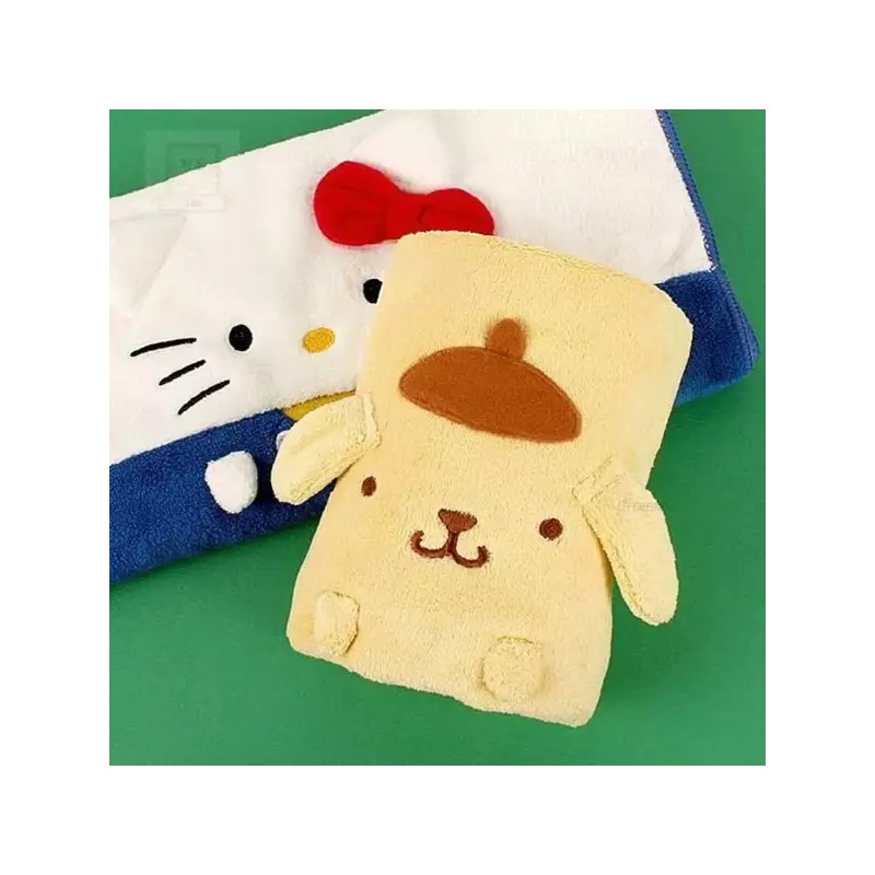 스토어-소유 폼폼푸린 헤어 드라이 타월 극세사헤어타월 Store-owned Pom Pom Purin