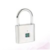 jojofuny Professional Fingerprint Padlock Keyless Smart Miniature Lock for House