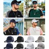 Spargel Men's Mesh Cap, Hat, Large Size (Up to 25.6