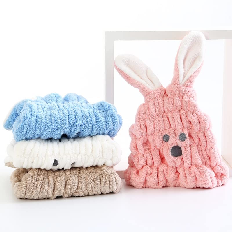 Toalla de microfibra para el cabello para niños y niñas