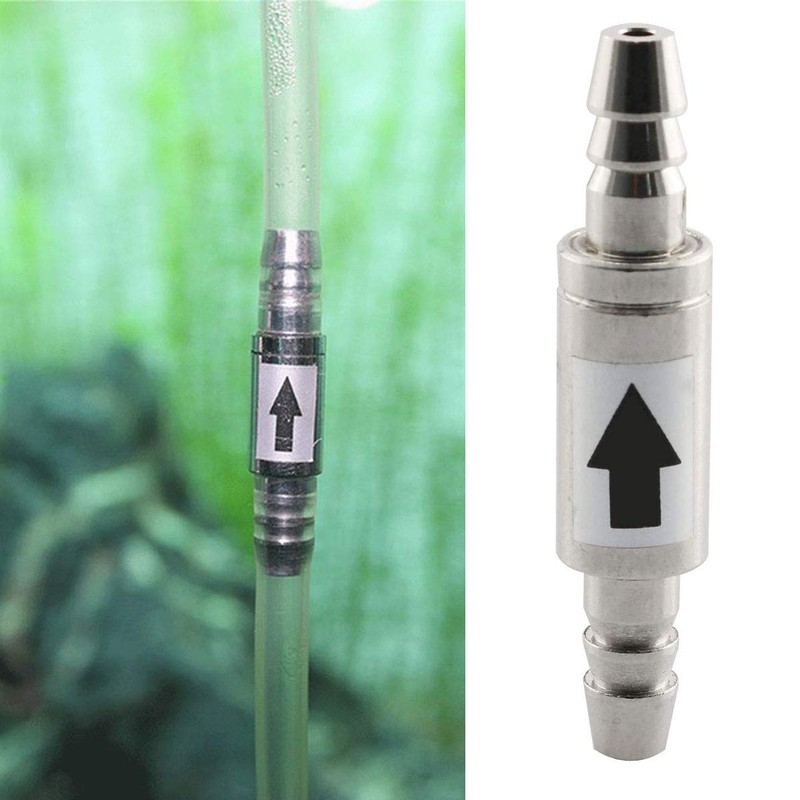 2 PCS Stainless Steel One Way Check Valve,Air CO2 Line