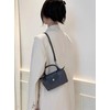 Umiup Cowhide Leather Purse Strap Replacement Crossbody Handbag for Longchamp
