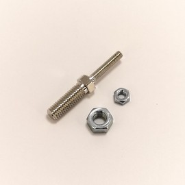 Different Diameter Threaded Rod 0.1 x 0.2 inches (3
