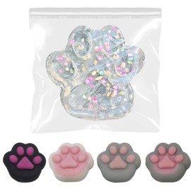 5 PCS Cat Paw Squishy, Paw Squishy, Squishy Cat Paw, Taba Squishy Paw, Squishy Paw, Giant Paw Squishy, Squishy Paw for Kids Adults Boys Girls Birthday Party Favors Gifts ﻿