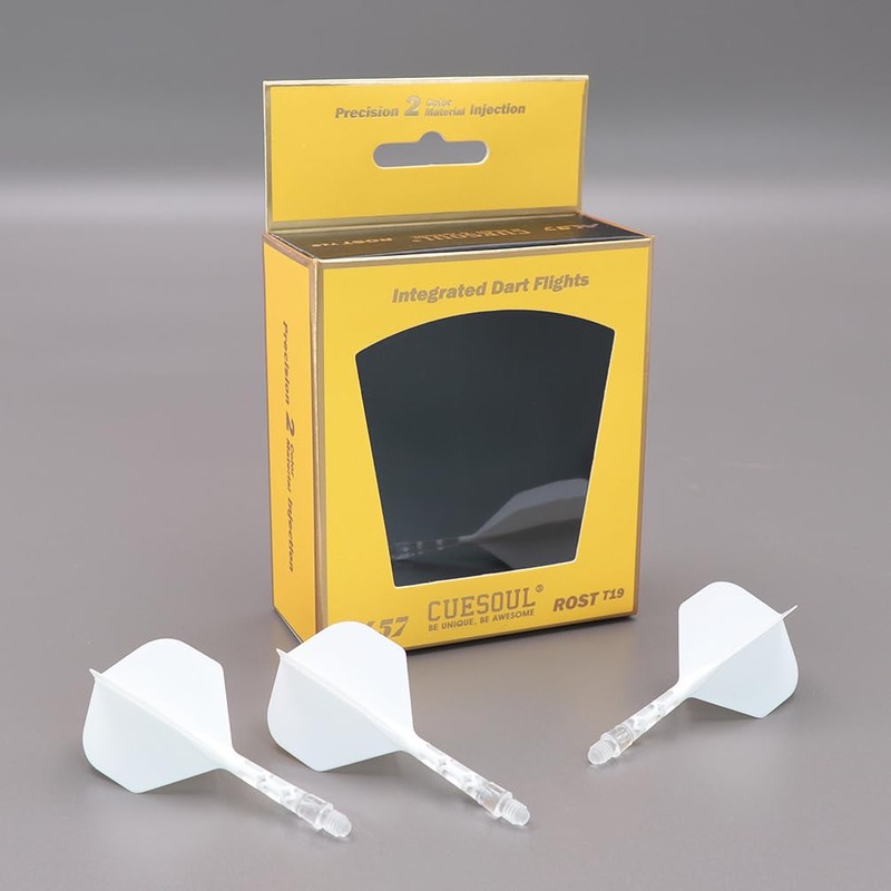 CUESOUL ROST T19 Integrated Dart Shaft and Flight, Standard Shape,