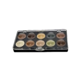 Revlon Illuminance Creme Shadow 10-Shade Pallete- Warm & Toasty 02