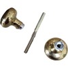Marks #K9290/3 Polished Brass Finish Knob Spindle Kit, A Replacement