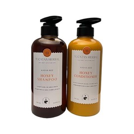 Yucatan Herbal Set de Champú y Acondicionador con Miel de Abeja Maya 500ml