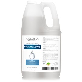velona Sodium Lactate 60% -7 lb | USP Grade Natural Preservative | For Soap Making & Lotions | Harder Bar of Soap, pH Regulator, Glycerin substitute, Provides and Keep Moisture