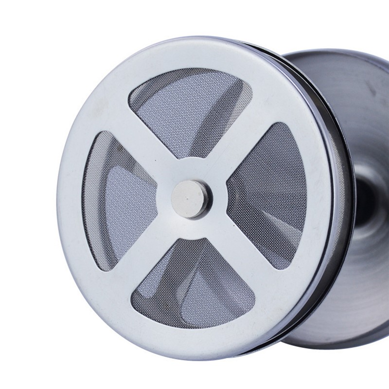 400cc Manual Milk Creamer Frother Double Layer Filter Stainless Steel