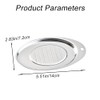 Ginger Grinder Oval Garlic Grinder Grater Stainless Steel Garlic Crusher