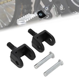 Motorcycle Foot Pegs Bracket Bracket Aluminium Surron Foot Pegs Rest Mount Clamps Brace for Sur Ron Light Bee X/S Electric Bicycle